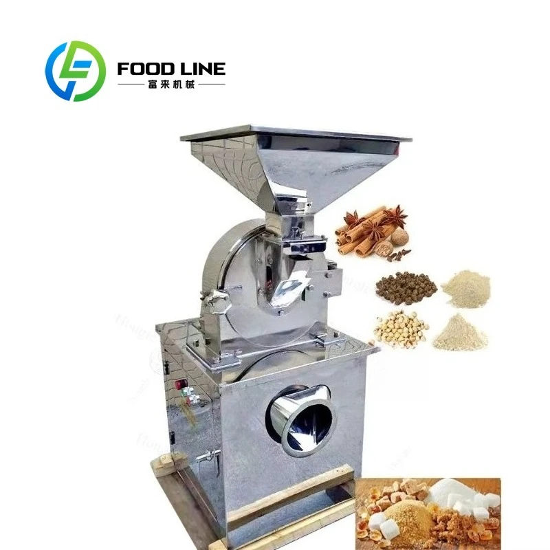 

Индивидуальная промышленная коммерческая машина для измельчения трав и специй, многофункциональное оборудование для дробилки для сахарной соли, порошка чили