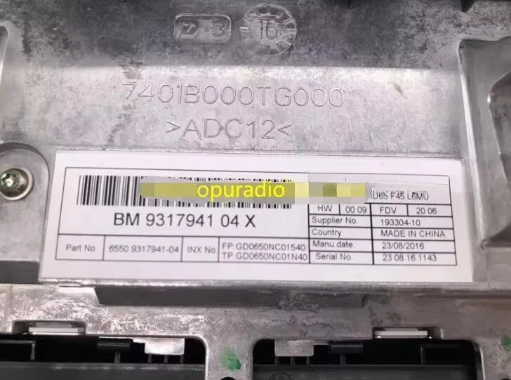 NEUES BM 9317941 04 X 6,5 Zoll LCD-Display für BMW cid65-Radionavigationssysteme – Detail 2