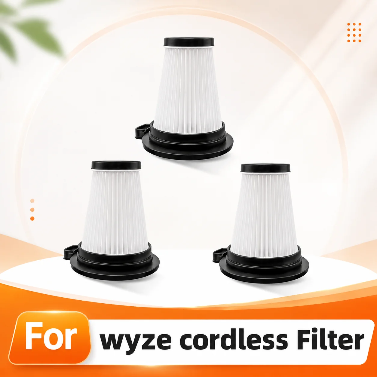 Compatible for Wyze Cordless Vacuum HEPA Filter Replacement Parts Washable Filter Kit Accessories