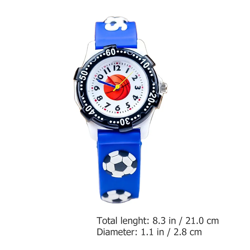 Kids Digital Basketball Watch with Clear Dial & Adjustable Strap