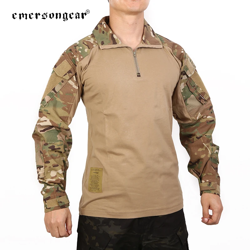 Emersongear G3 Camisa táctica hombre – Camuflaje Milsim outdoor - imagen 4