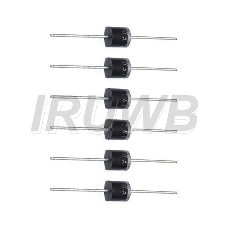 20PCS Rectifier Diode 6A 10A 20A 1000V DO-27 Electrical Axial Rectifier Diodes Kit 6A10 10A10 20A10