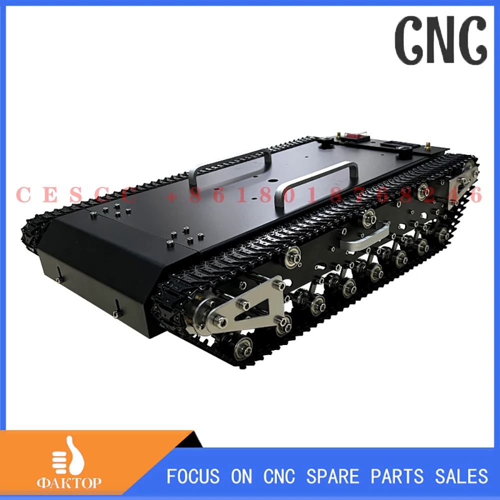 WT600S full metal track tank chassis outdoor shooting off-road robot open source development platform model