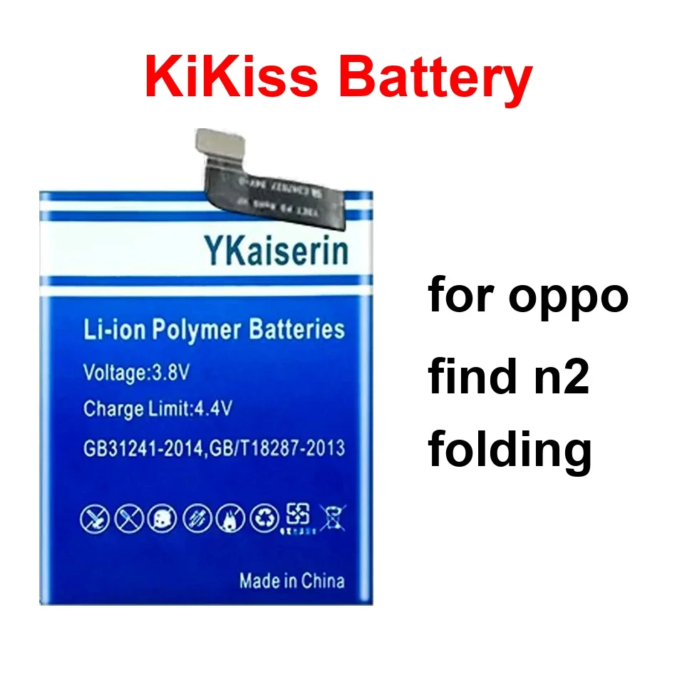 

Mobile Phone Battery Durable BLP955 BLP953+BLP955 BLP953 2400-3600Mah For Oppo Find N2 Folding
