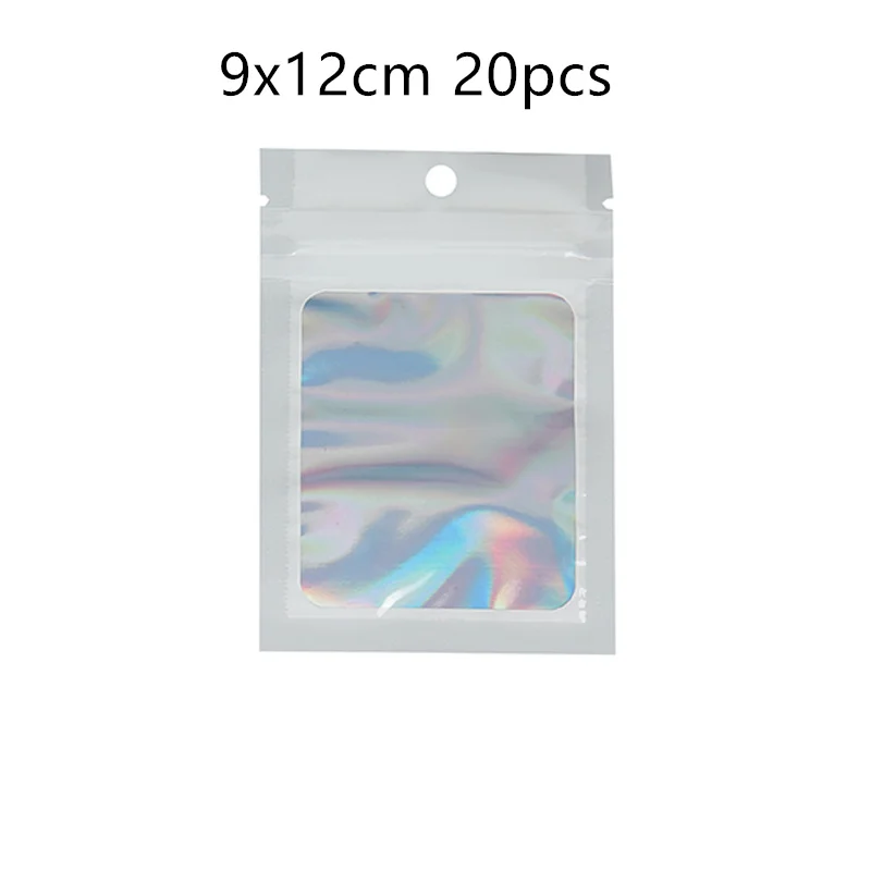 50 Stück bunte, starke Druckverschlussbeutel aus Kunststoff, selbstdichtender Beutel mit Reißverschluss, Taschen mit Reißverschluss, Armbänder, Halsketten, Ringe, Schmuckverpackung