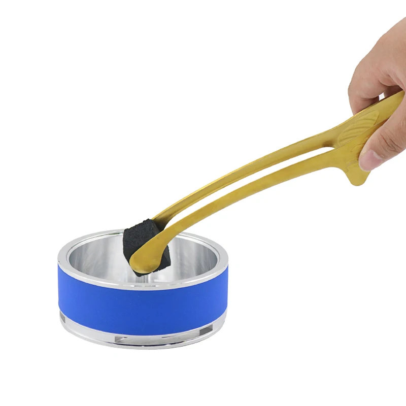 SY Metal Shisha Hookah Coal Tongs Tweezers Clamp Charcoal Cachimba Narguile Accessories Carbon Clip