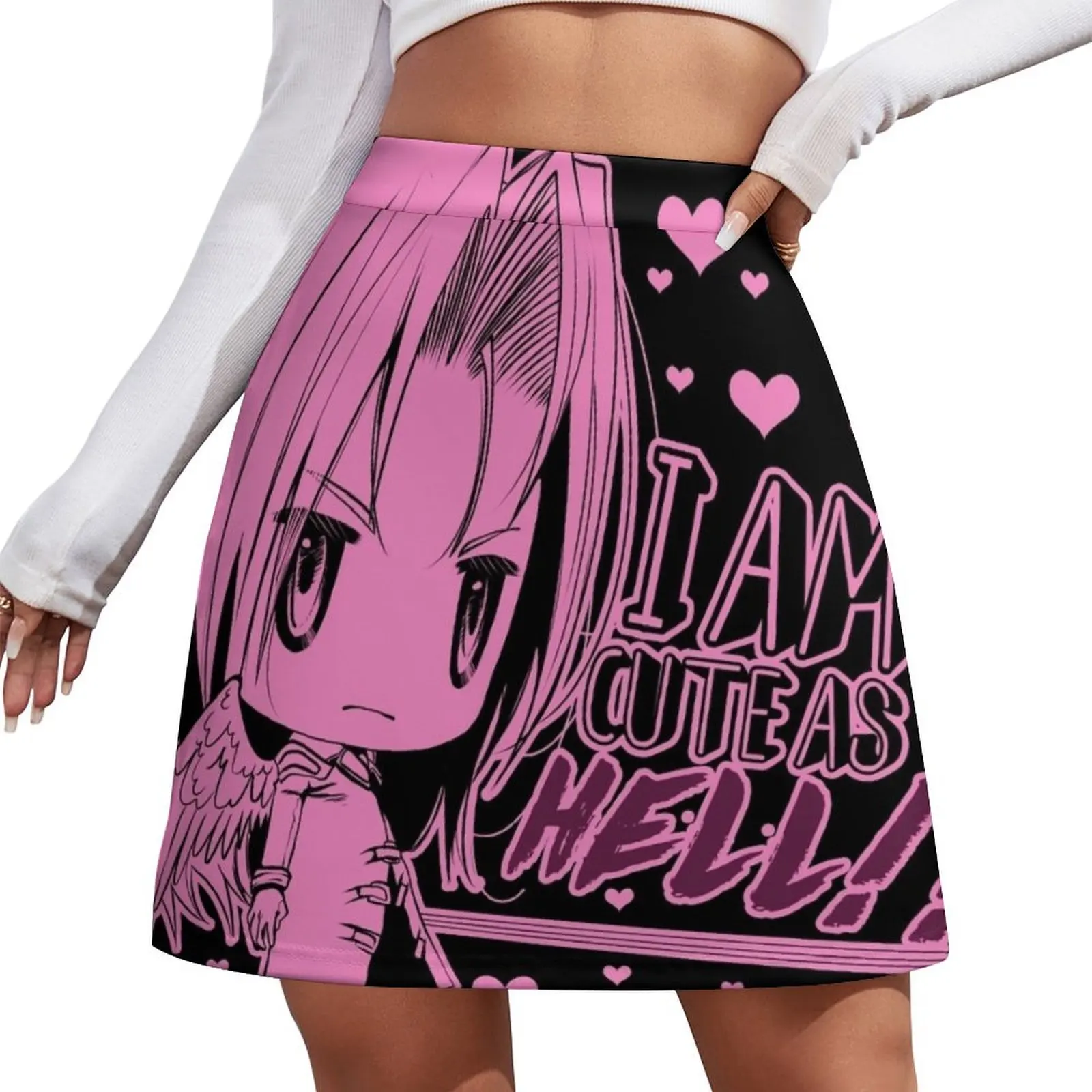 

cute as HELL!! Mini Skirt cosplay fairy grunge skirts for womens Female clothing Mini Skirt