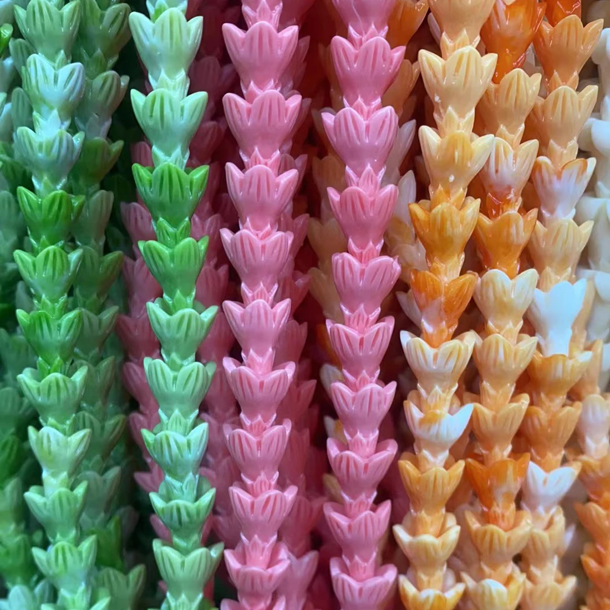

40cm Natural Freshwater Bead Large Petals Pressed Conch Shell Flower Open Center Jewelry Making DIY Necklace Bracelet Accessory