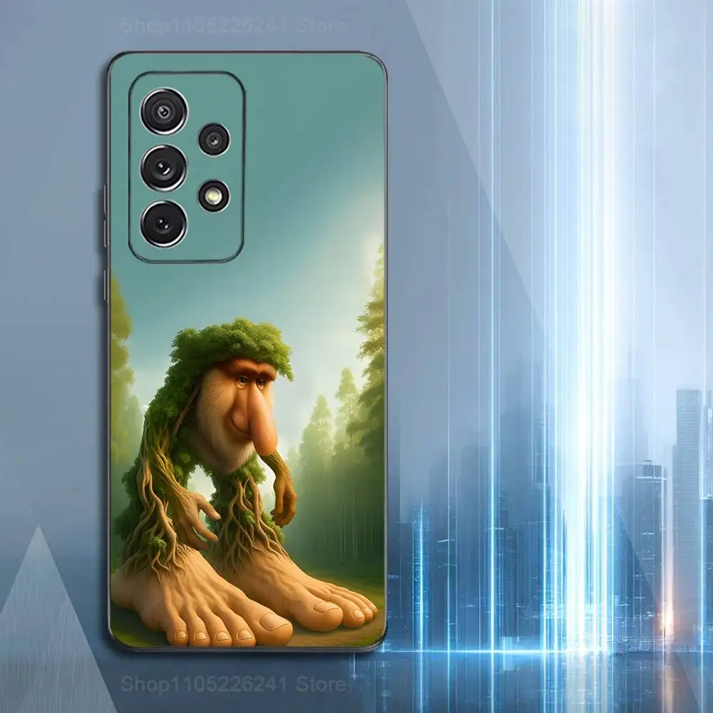 Чехол для телефона Art B-Brainrot T-Tralalero для Samsung S22, S21, S20, S10, S9, S25, S24, S23, Ultra,FE, Plus, Lite, мягкий силиконовый черный