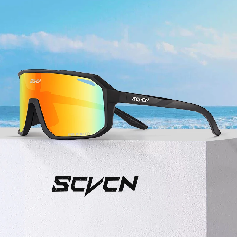 SCVCN gafas polarizadas gafas de pesca hombres mujeres deportes ciclismo gafas de conducción al aire libre gafas de protección UV400