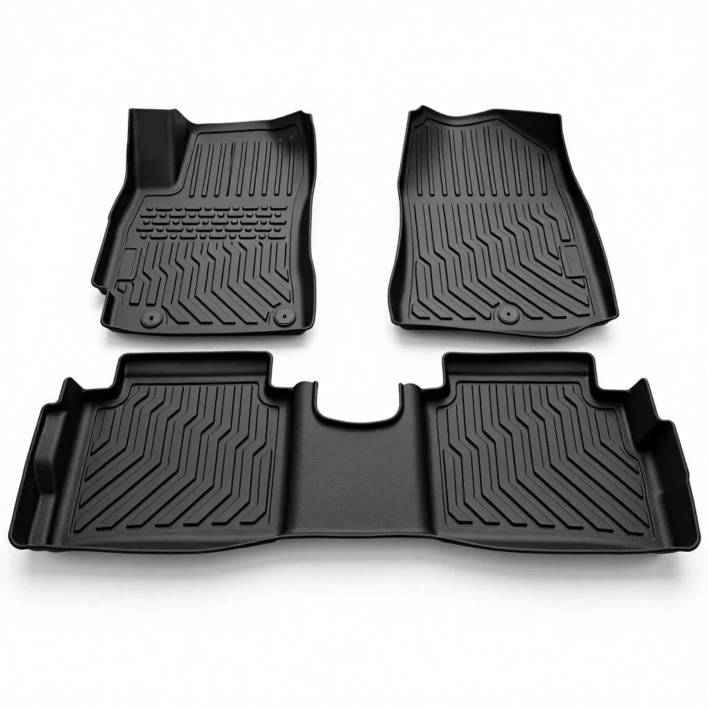 Dream Car Hot Sales Models Custom Fit TPE Anti-Slip Car Floor Liner Interior Carpet Mats For ELANTRA 2017-2020