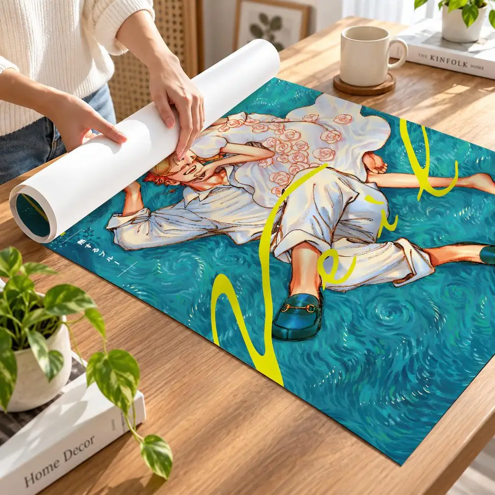 Anime V-Veil Poster High-definition poster stickers, suitable for bedroom living home decoration