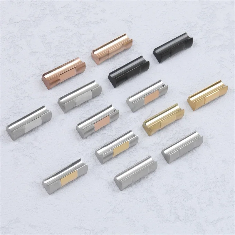 Соединительный ремень с дуговым интерфейсом 20 19 21 мм, аксессуары для Rolex, черный, зеленый, водный, водостойкий, подводный, однотонный