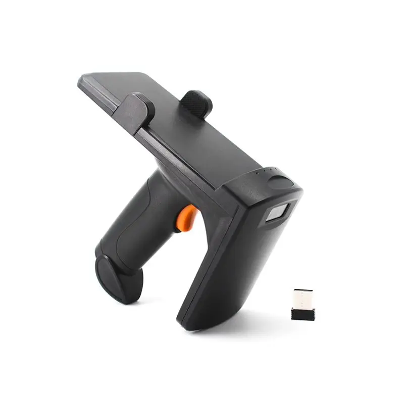 R12 UHF handheld Bluetooth RFID scanning gun UHF radio frequency electronic tag QR code reader handheld