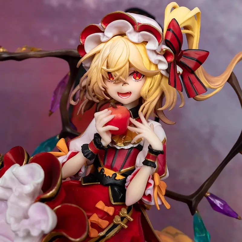 Touhou 프로젝트 Remilia Scarlett 수제 붉은 악마 하우스 애니메이션 귀엽고 아름다운 소녀 모델 애니메이션 장난감