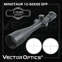 Vector Optics Minotaur 12-60x60 Hunting Rifle Scope Tactical Riflescope For .308win Long Range & Airgun Field Target Shooting