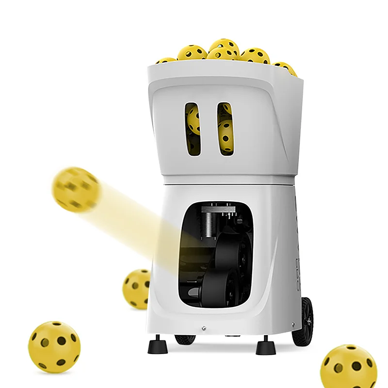 Macchina da pickleball recentemente aggiornata APP multifunzione 20-120KM/H Pickleball Shooter Attrezzatura da allenamento durevole per giocatori di club