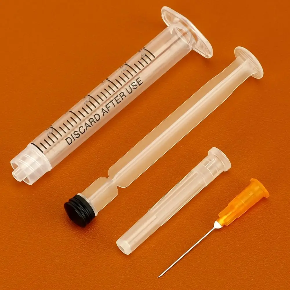 3ml Einweg-Luer-Lock-Spritze, Geeignet für Haustiere und Nutztiere, Industrielle Anwendung, Laborabgabe und Manuelle Anwendungen – Detail 2