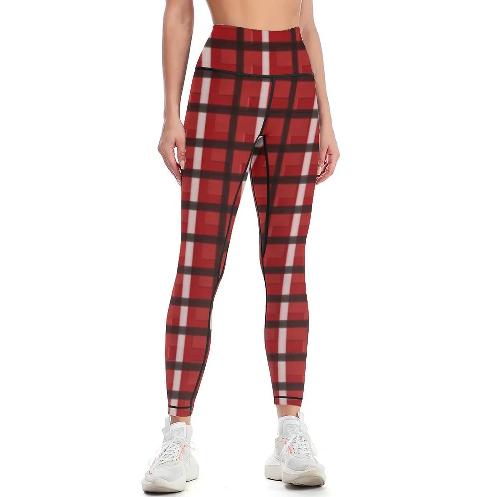 

Tartan Leggings sports shirts gym Women's sports for physical Womens Leggings