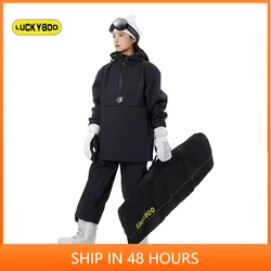 Luckyboo Children Snowboard Bag Waterproof 600D Materials Snowboard Accessories High-capacity Skiing Equipment Bag