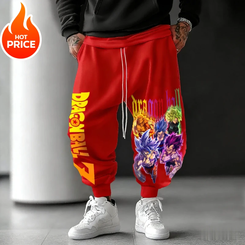 超サイヤ人孫悟空アニメドラゴンボール原宿男性ウィンタースポーツパンツストリートウェア女性カジュアルレギンススウェットパンツユニセックスボット