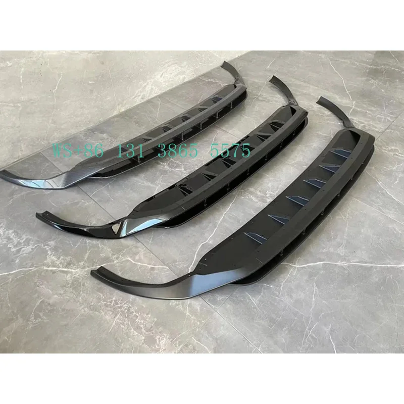 

2019-2023 Q8 Sport Model Glossy Black Front Lip, Car Body Kit Spoiler