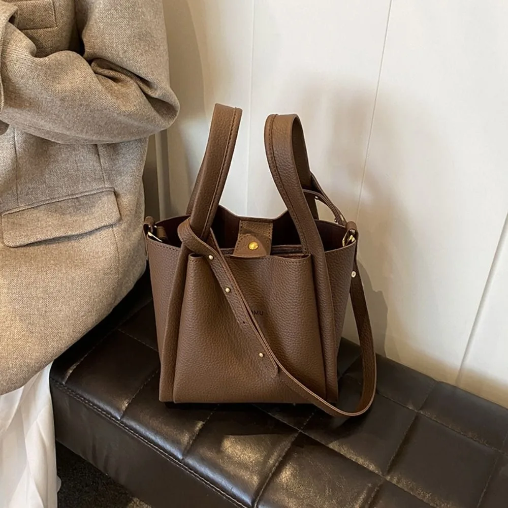 

Сплошной цвет, винтажная сумка-корзина, большая вместительная сумка на плечо в корейском стиле, посылка для мамы и ребенка, женская большая сумка, сумка через плечо