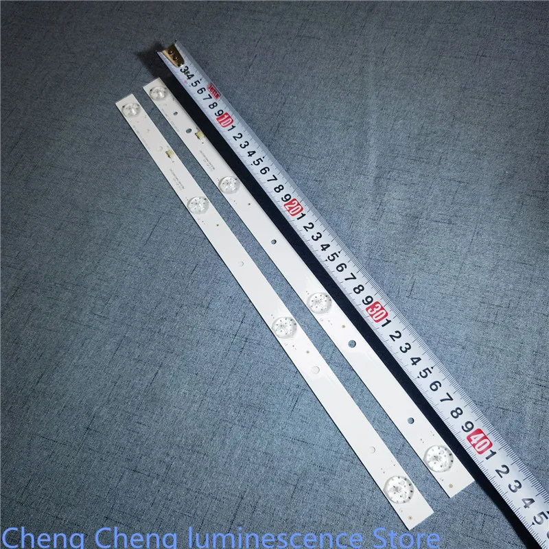 

FOR 24 inch 4LED MS-L1680 V2 LCD backlight strip 24D3006V2W4C1B41618M0 light strip MS-L1628 MS-L2694 V3 413MM 6V