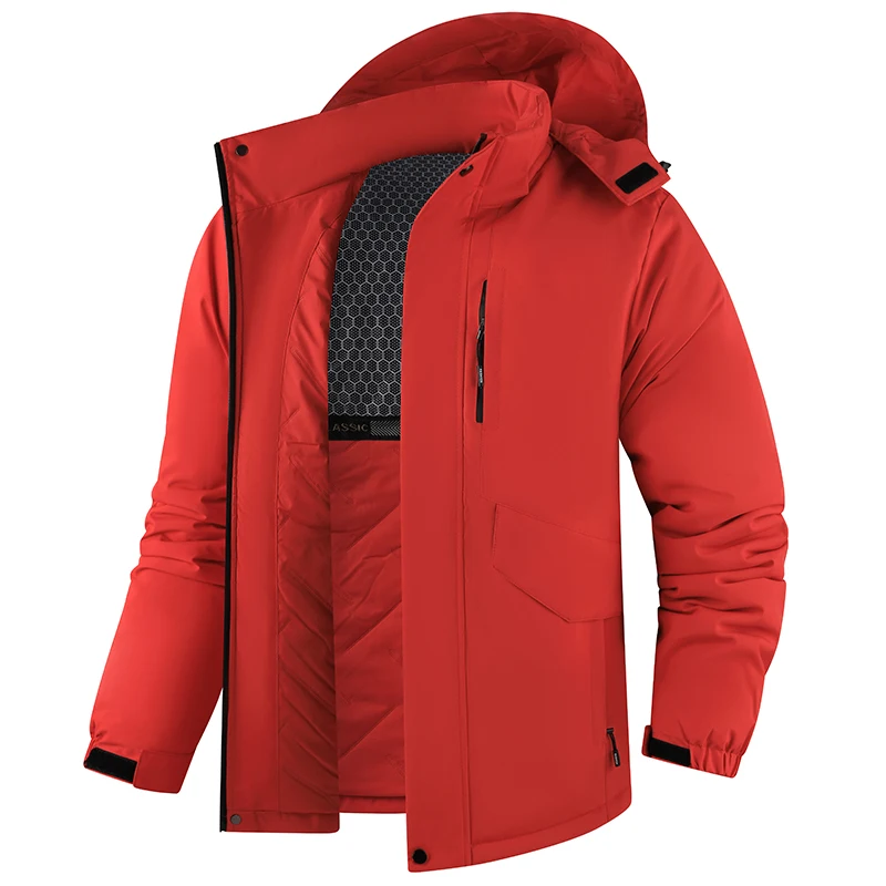 

Outdoor Sport-style Graphene Fleece Jackets for Autumn and Winter. Coat. Men's New Couple Style. Warm, Windproof.