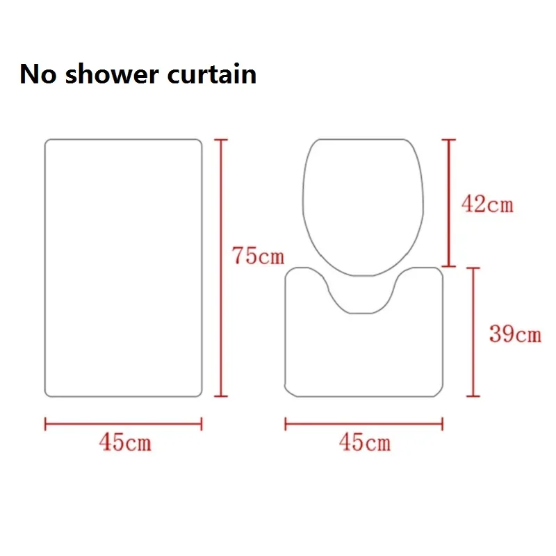 African Black Woman Print Shower Curtain Set Non-Slip Bath Mat Rugs Luxury American Girl Polyester Machine Wash Bathroom Decor