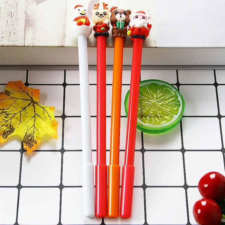 

36pcs Christmas Gel Pen Cartoon Christmas Gift Wholesale Student Prize Writing Water Pen Office Stationery Signing