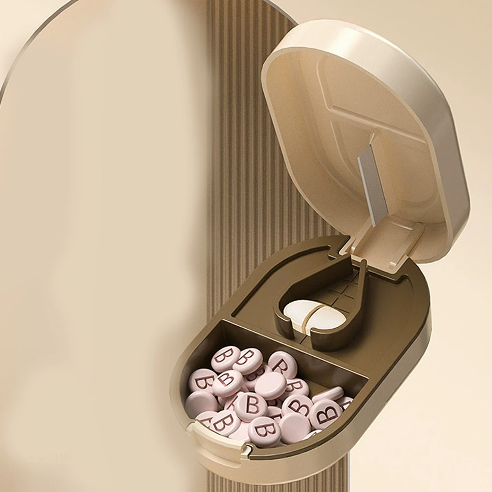 Pill Cutter And Splitter Quartering And Halving Pills A Convenient And Portable Tool For Cutting