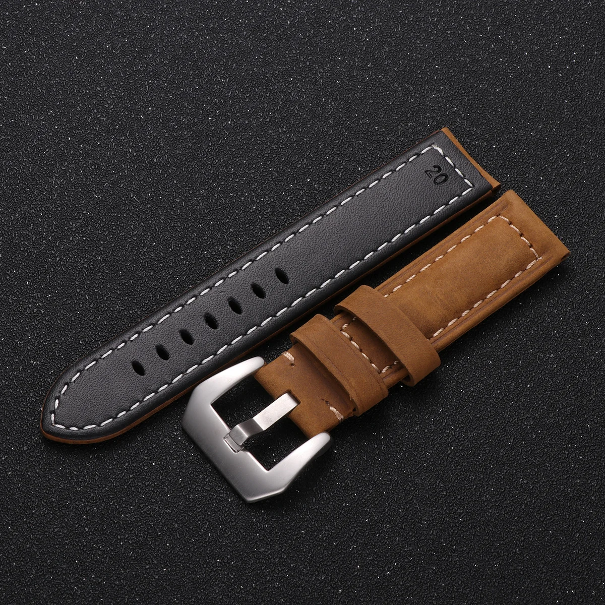 1 pièces 20mm bracelet de montre rétro élégant bracelet Compliments équipement d'entraînement facile à assembler redimensionner sécurisé tenir universel