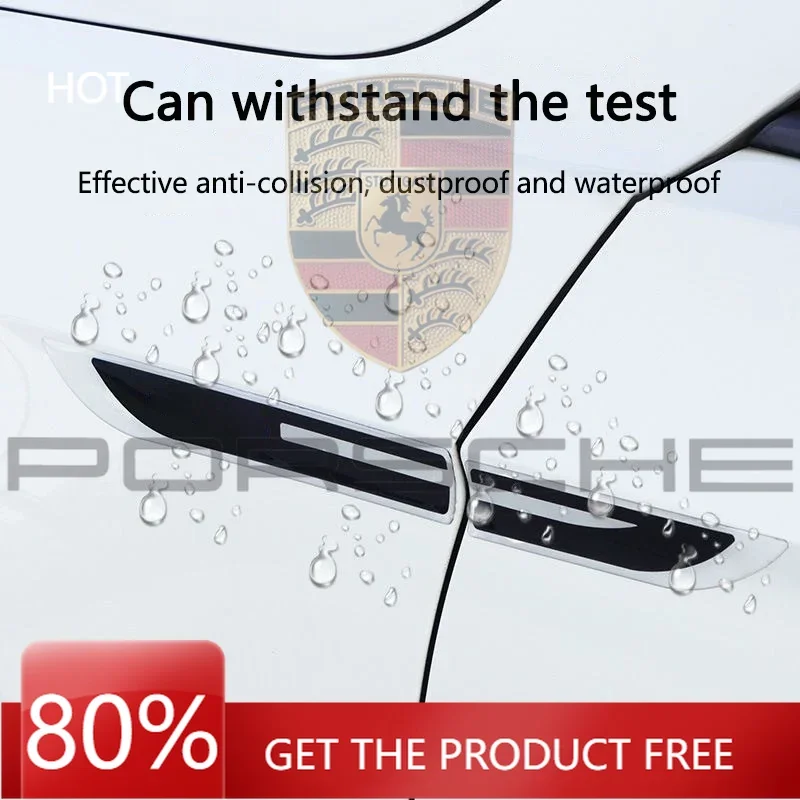 

Наклейки-эмблемы из эпоксидной смолы (2 шт.) на боковые крылья для Porsche Cayenne, Macan, Panamera, 918, 911, Panamera Mac