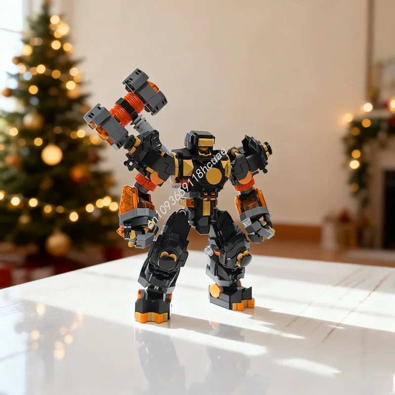 

995pcs MOC Cole S Ultimate Elemental Earth Mech Ninjia Model Building Blocks DIY Idea Education Brick Christmas Gift Toy Kids