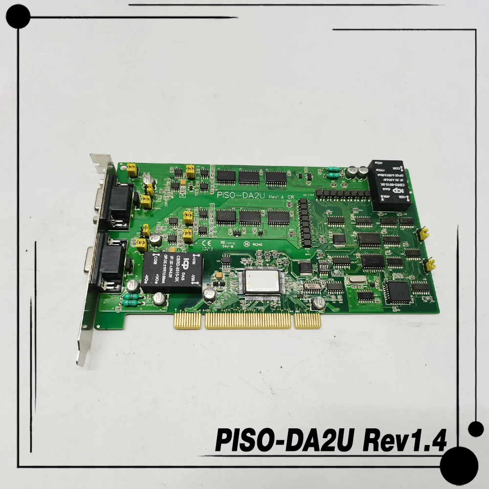 For ICPDAS PISO-DA2U Rev1.4 CR 12 bit analog output card