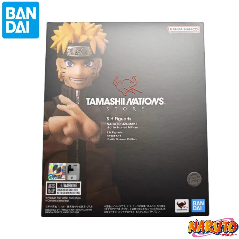 

in stock BANDAI Original BANPRESTO Naruto SHF Uzumaki Naruto action figure Model Doll Brand New Boxed anime characters