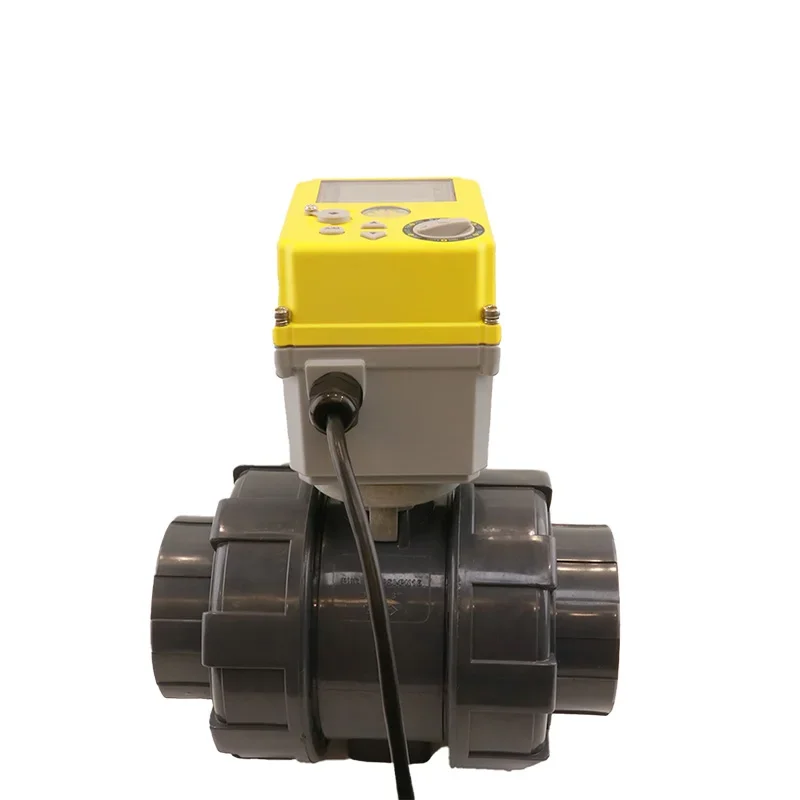 High Torque 2 Way Plastic Valve Electric Actuator PVC Ball Valve' Electric Ball Valve