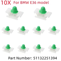 10 Pcs Clips 51132251394 Bumpstrip Door Exterior FOR BMW E36 Fastener Plastic Side Moulding High Quality Hot Sale