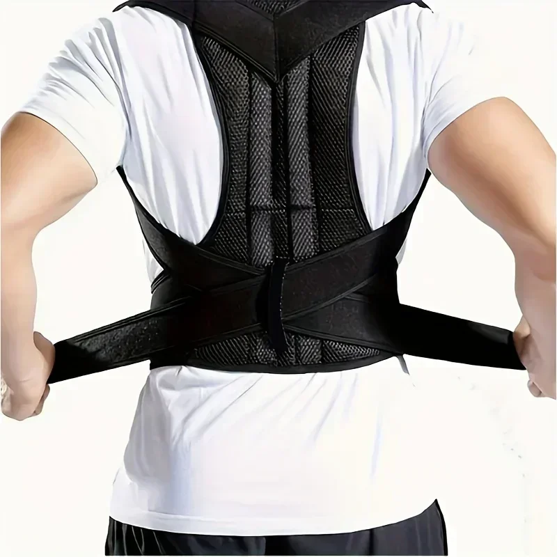 Back Brace Posture Corrector Back Lumbar Support Shoulder Posture Support for Improve Posture Provide Back Pain Relief Unisex
