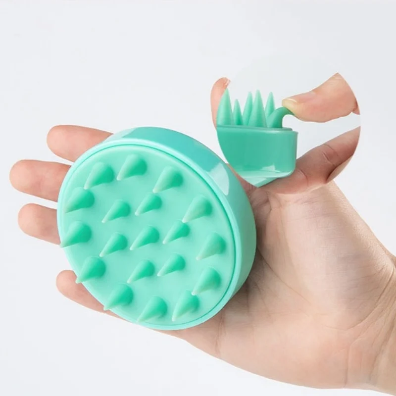 2 قطعة مجموعة فرشاة الاستحمام لينة سيليكون الشامبو مشط منظف الجسم التقشير فرش مقبض طويل الظهر فرك العناية بالبشرة مدلك