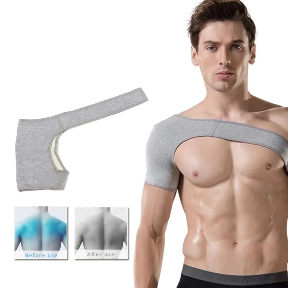

Knitted Compression Shoulder Brace Adjustable Breathable Shoulder Support Strap Durable Protection Shoulder Orthopedic Brace