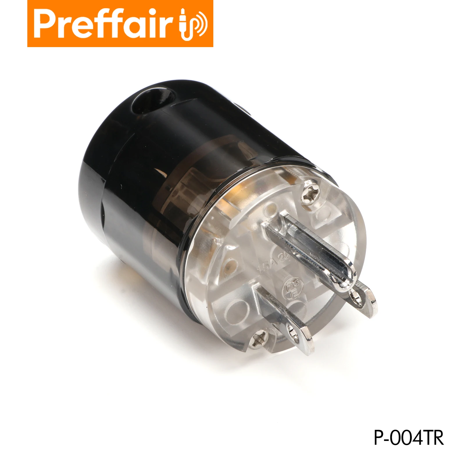 Preffair HiFi Rhodium Plated US/EU Power Plug IEC Connector Audio AMP CD Player AC Power Cord Connector Adapter for Speaker view 6