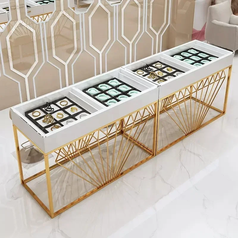 

#s New Cabinet China Manufacturer Hot Sale Model Strong Glass Shopping Mall Display Jewelry Vision Glass Showcase