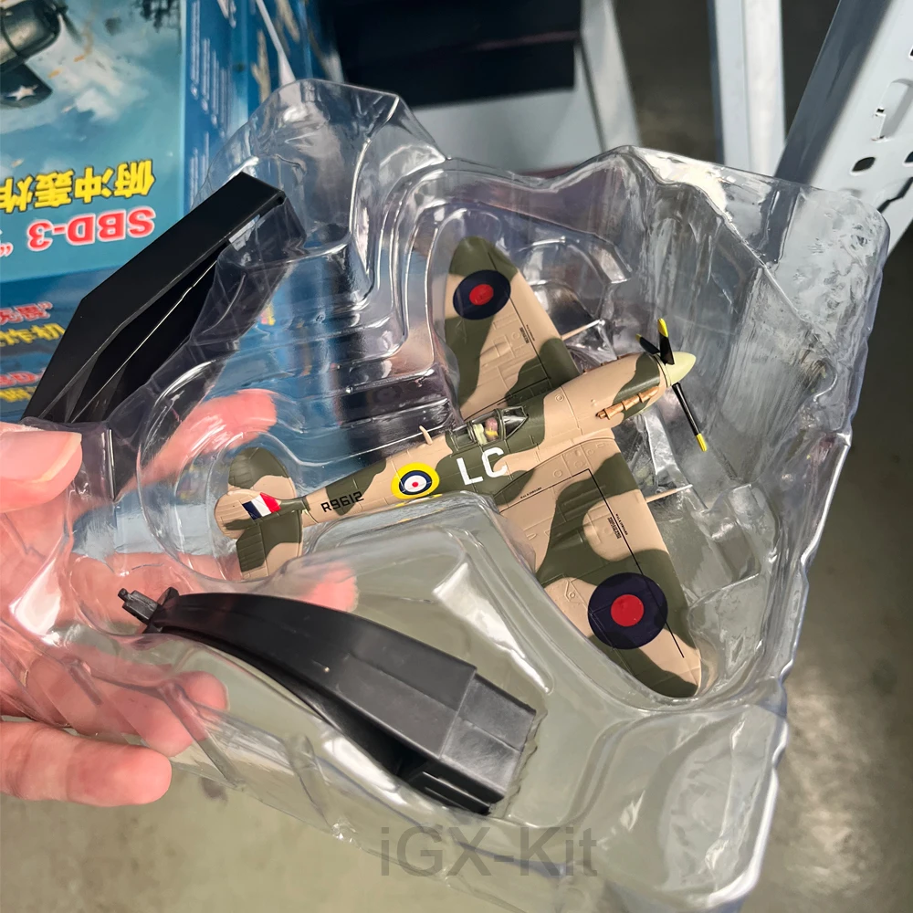 

Масштаб 1:72, британский истребитель Spitfire времен Второй мировой войны, металлический самолет, модель самолета, игрушка