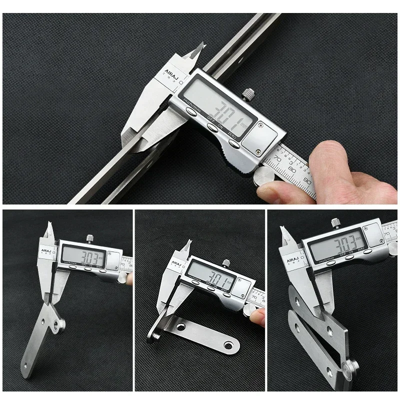 304 Stainless Steel Casement Folding Door Hardware Accessories Door 180 Degree Multifunctional Bi-fold Door Connector