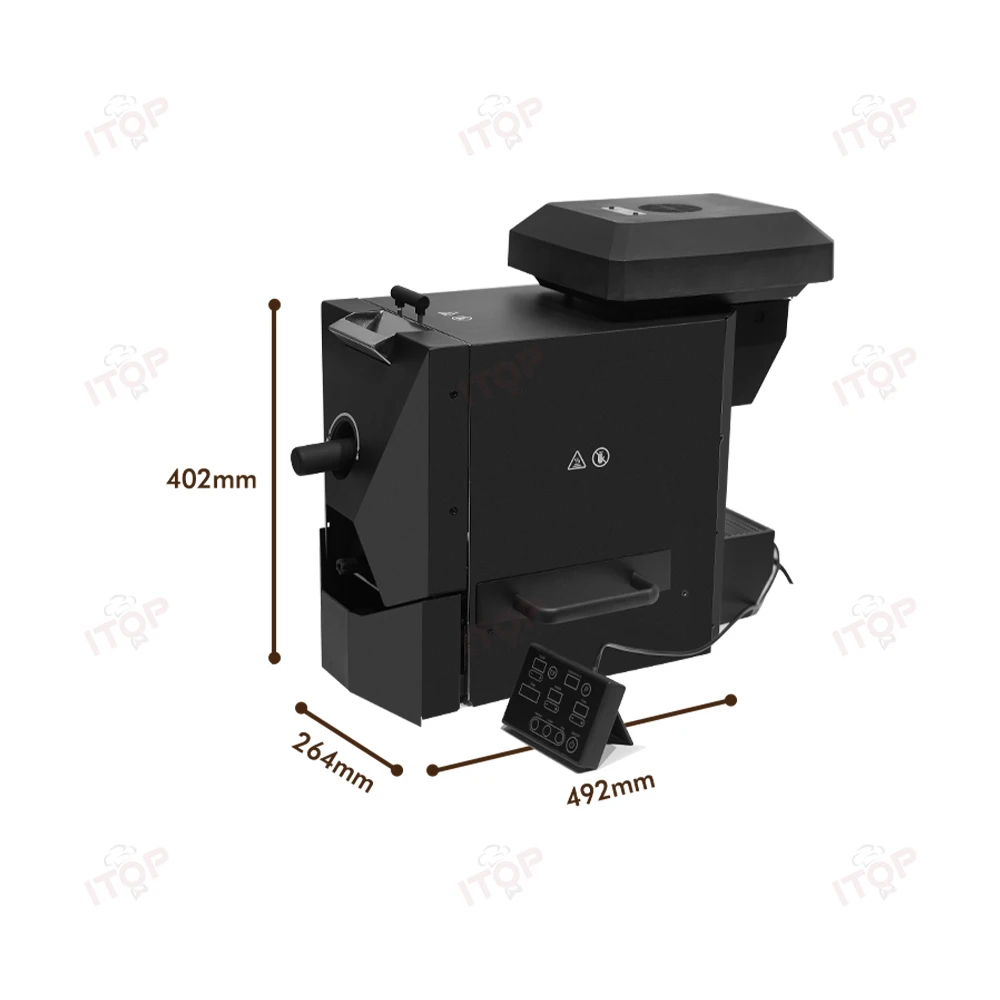 Tostador eléctrico de granos de café, tostador de café de 500g, tostador doméstico o comercial, 220-240V