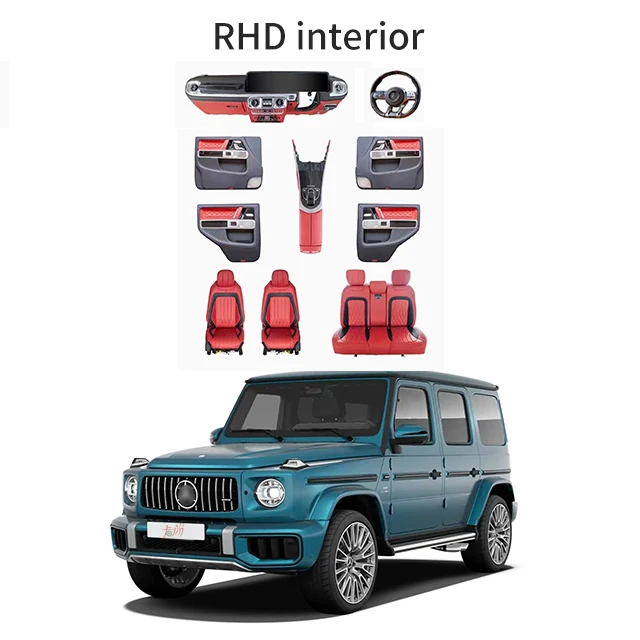 Suitable for RHD Benzz G-Class W463 Upgrade W464 Interior Upgrade the Old to New RHD Right Peptide Interior Kits Refit