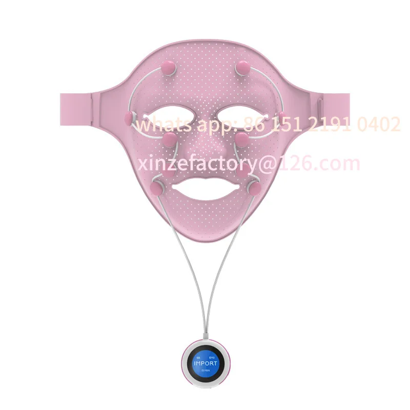 

Customizable Vibration Massager Anti Wrinkle Massage Silicone Electric Facial Beauty Mask