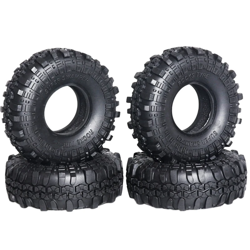 1/10 1.9 Inch Climbing Car Tire Skin 110 Mm Tire Belt Sponge Inner Liner Tire Width 36 Mm (A Set Of Four)